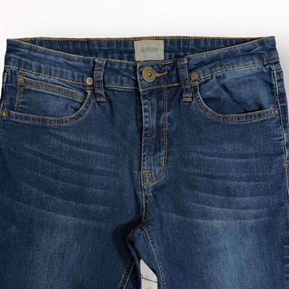 Hudson Mid Rise Straight Leg Ankle Jeans Girls Sz 14 - Picture 4 of 8